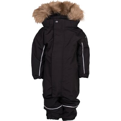 Lindberg Babys' Nordic Winter Overall Black 98 Lindberg Babys' Nordic Winter Overall Black 98