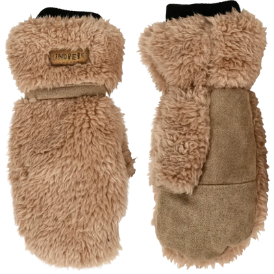 Lindberg Kid´s Näver Pile Mitten Beige 6 Lindberg Kid´s Näver Pile Mitten Beige 6