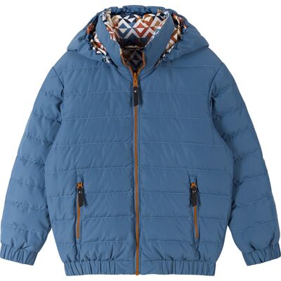 Reima Kids' Down Jacket Finnoo Blue Ocean 116 Reima Kids' Down Jacket Finnoo Blue Ocean 116