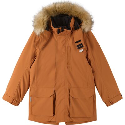 Reima Kids' tec Winter Jacket Ajaton Cinnamon Brown 152 Reima Kids' tec Winter Jacket Ajaton Cinnamon Brown 152