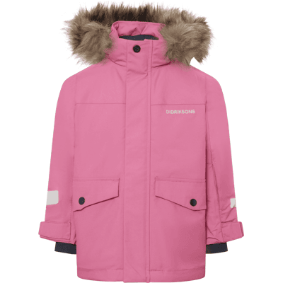 Didriksons Kids' Bjärven Parka Heather Pink 100 Didriksons Kids' Bjärven Parka Heather Pink 100