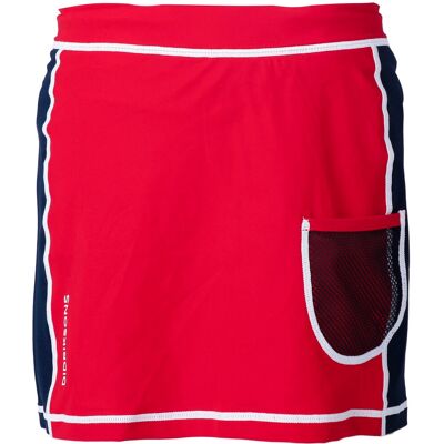 Didriksons Kids' Coral UV Skirt Chili Red 90 Didriksons Kids' Coral UV Skirt Chili Red 90