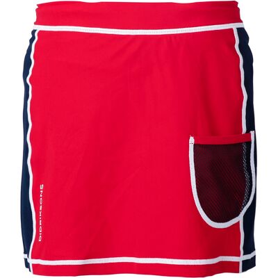 Didriksons Kids' Coral UV Skirt Chili Red 90 Didriksons Kids' Coral UV Skirt Chili Red 90