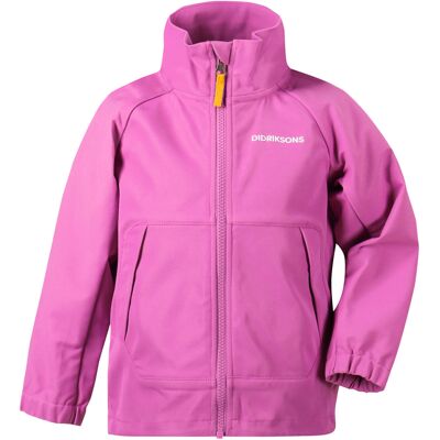 Didriksons Kids' Zea Stretch Jacket Radiant Purple 100 Didriksons Kids' Zea Stretch Jacket Radiant Purple 100