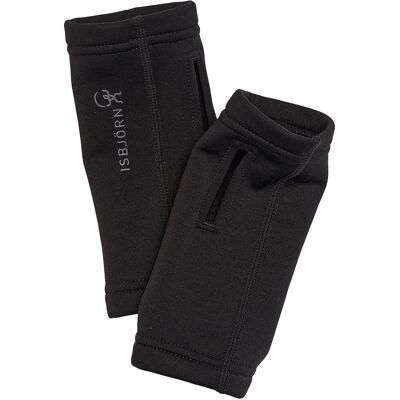 Isbjörn Kids' Panda Wrist Gaiters Black L Isbjörn Kids' Panda Wrist Gaiters Black L