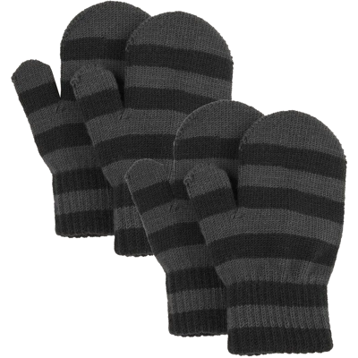 Lindberg Kids' Fjugesta Magic Mitten 2-Pack Anthracite 1-3 YEARS Lindberg Kids' Fjugesta Magic Mitten 2-Pack Anthracite 1-3 YEARS