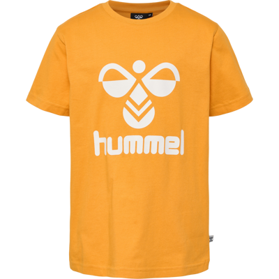 Hummel Kids' hmlTRES T-Shirt Short Sleeve Butterscotch 128 Hummel Kids' hmlTRES T-Shirt Short Sleeve Butterscotch 128