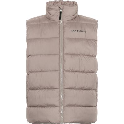 Didriksons Kids' Kilo Vest 2 Ash Brown 140 Didriksons Kids' Kilo Vest 2 Ash Brown 140