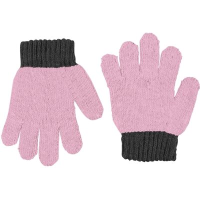 Lindberg Kids' Sundsvall Glove 2 Pack Pink/Anthracite 15 cm/5-8 yr Lindberg Kids' Sundsvall Glove 2 Pack Pink/Anthracite 15 cm/5-8 yr