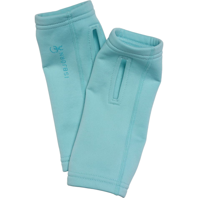 Isbjörn Kids' Panda Wrist Gaiters Mint M Isbjörn Kids' Panda Wrist Gaiters Mint M