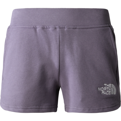 The North Face Girls' Cotton Shorts Lunar Slate S The North Face Girls' Cotton Shorts Lunar Slate S
