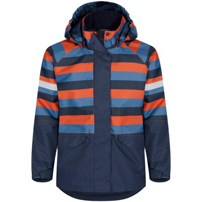 Urberg Kids' Fosnavåg 2L Rain Jacket Chili 110/116 Urberg Kids' Fosnavåg 2L Rain Jacket Chili 110/116