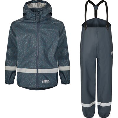 Urberg Kids' Malme PU Rain Set Midnight Navy 110/116 Urberg Kids' Malme PU Rain Set Midnight Navy 110/116