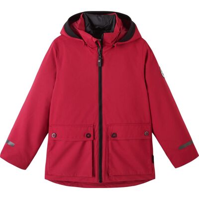 Reima Kids' 3-in-1 tec Jacket Syddi Cranberry 134 Reima Kids' 3-in-1 tec Jacket Syddi Cranberry 134