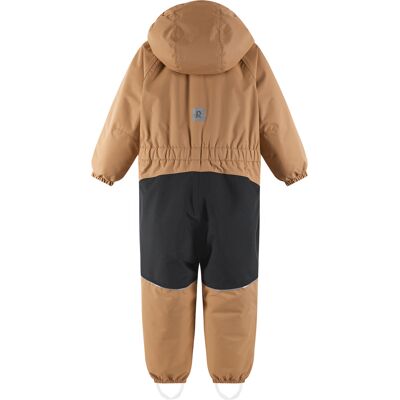 Reima Kids' tec Winter Overall Kaunisto Peanut Brown 134 Reima Kids' tec Winter Overall Kaunisto Peanut Brown 134