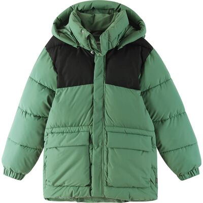 Reima Kids' Winter Jacket Toukola Green Clay 140 Reima Kids' Winter Jacket Toukola Green Clay 140