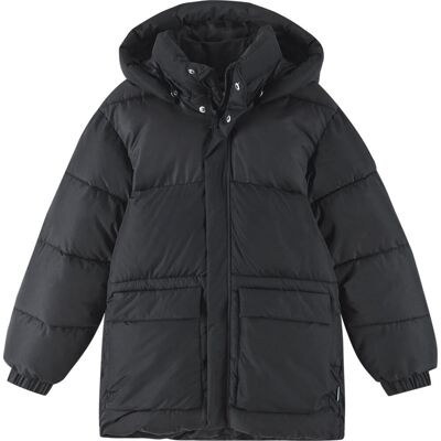Reima Kids' Winter Jacket Toukola Black 122 Reima Kids' Winter Jacket Toukola Black 122