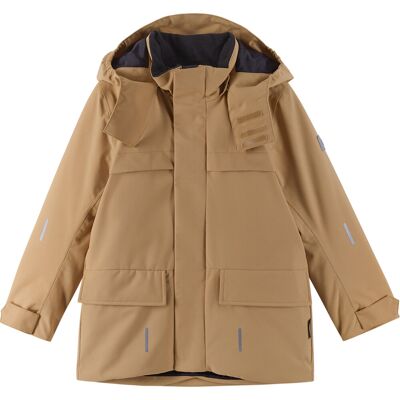 Reima Kids' tec Winter Jacket Kamuni Peanut Brown 116 Reima Kids' tec Winter Jacket Kamuni Peanut Brown 116