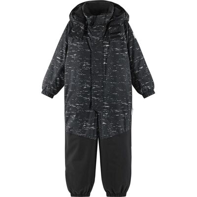 Reima Kids' Reflective tec Winter Overall Kirkas Black 134 cm Reima Kids' Reflective tec Winter Overall Kirkas Black 134 cm