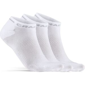 craft Core Dry Shafless Sock 3-pack White 34/36, White