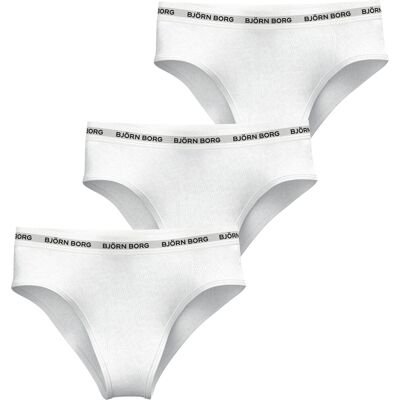 Björn Borg Women's Logo Highwaist Brief 3p Multipack 2 L Björn Borg Women's Logo Highwaist Brief 3p Multipack 2 L