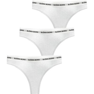 Björn Borg Women's Logo Thong 3-pack Multipack 2 L Björn Borg Women's Logo Thong 3-pack Multipack 2 L