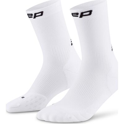 CEP Women's Run Socks Mid Cut 5.0 White 40-43 CEP Women's Run Socks Mid Cut 5.0 White 40-43