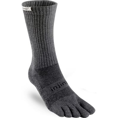 Injinji Trail Midweight Crew Granite S Injinji Trail Midweight Crew Granite S
