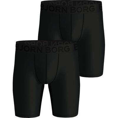 Björn Borg Men's Sports Lightweight Long Leg Boxer 2p Multipack 1 S Björn Borg Men's Sports Lightweight Long Leg Boxer 2p Multipack 1 S