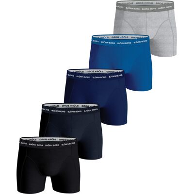 Björn Borg Men's Cotton Stretch Boxer 5p Multipack 2 XL Björn Borg Men's Cotton Stretch Boxer 5p Multipack 2 XL