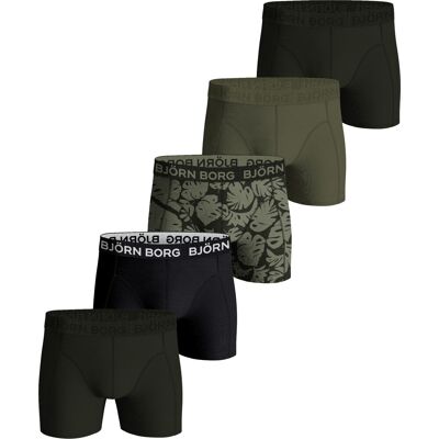 Björn Borg Men's Cotton Stretch Boxer 5p Multipack 2 XXL Björn Borg Men's Cotton Stretch Boxer 5p Multipack 2 XXL
