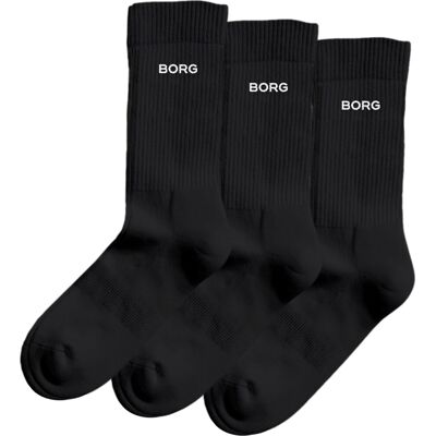 Björn Borg Men's Essential Crew Sock 3p Multipack 2 39-42 Björn Borg Men's Essential Crew Sock 3p Multipack 2 39-42
