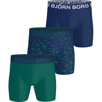 Björn Borg Men's Sports Microfiber Boxer 3p Multipack 2 XXL Björn Borg Men's Sports Microfiber Boxer 3p Multipack 2 XXL