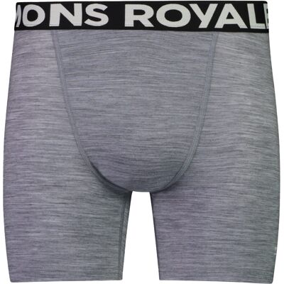 Mons Royale Men's Hold 'Em Boxer Grey Heather S Mons Royale Men's Hold 'Em Boxer Grey Heather S