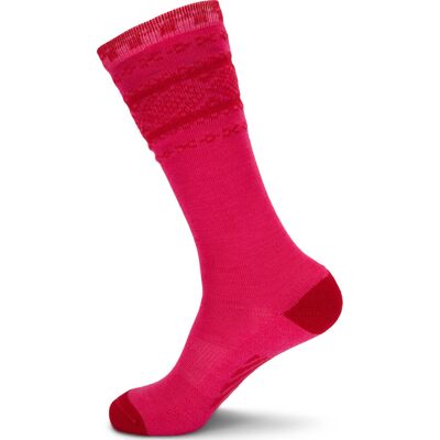 Dale of Norway Cortina Knee Sock Pink Red 39-42 Dale of Norway Cortina Knee Sock Pink Red 39-42