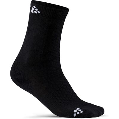 craft Juniors' Warm Mid 2-Pac Sock Black 25-27 craft Juniors' Warm Mid 2-Pac Sock Black 25-27