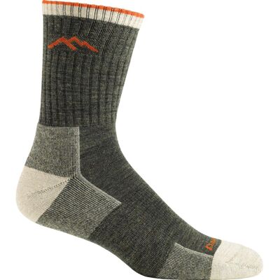Darn Tough Men's Hiker Micro Crew Sock Cushion Olive S (38-40.5) Darn Tough Men's Hiker Micro Crew Sock Cushion Olive S (38-40.5)