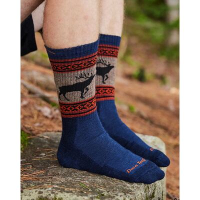 Darn Tough Men's VanGrizzle Boot Midweight Hiking Sock Cushion Eclipse Eclipse XL Darn Tough Men's VanGrizzle Boot Midweight Hiking Sock Cushion Eclipse Eclipse XL