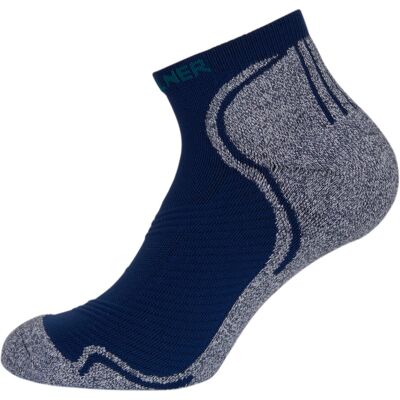 Hellner Shaftless Tech Run Sock Dress Blues 36-39 Hellner Shaftless Tech Run Sock Dress Blues 36-39