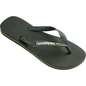 Havaianas Men's Brazil Logo Green Olive/Green Olive 39/40 Havaianas Men's Brazil Logo Green Olive/Green Olive 39/40