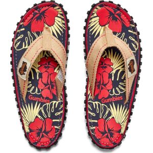 Gumbies Unisex Islander Denim Hibiscus 36 Gumbies Unisex Islander Denim Hibiscus 36