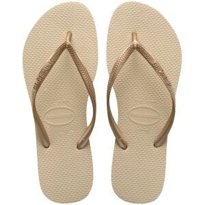 Havaianas Unisex Slim Sand Grey/Light Golden 39/40 Havaianas Unisex Slim Sand Grey/Light Golden 39/40