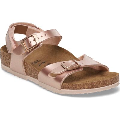 Birkenstock Kids' Rio As Kids BF Electric Metallic Copper 31 Birkenstock Kids' Rio As Kids BF Electric Metallic Copper 31