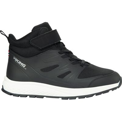 Viking Juniors' Equip Mid Waterproof 1V Black 33 Viking Juniors' Equip Mid Waterproof 1V Black 33
