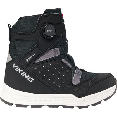 Viking Kids' Espo Reflex Warm GORE-TEX Boa Black/Black 30 Viking Kids' Espo Reflex Warm GORE-TEX Boa Black/Black 30