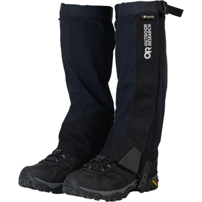 Outdoor Research Women's Crocodile Gaiters Black L Outdoor Research Women's Crocodile Gaiters Black L