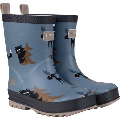 Lindberg Kids' Sjövild Rubber Boot Blue 30 Lindberg Kids' Sjövild Rubber Boot Blue 30