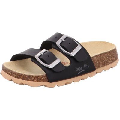 Superfit Kids' Fussbettpantoffel Black 33 Superfit Kids' Fussbettpantoffel Black 33