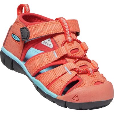 Keen Toddlers' Seacamp II CNX Coral/Poppy Red 19 Keen Toddlers' Seacamp II CNX Coral/Poppy Red 19