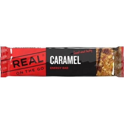 Real Turmat Karamell Energi Bar - Aktiv Livsstil - 40g Real Turmat Karamell Energi Bar - Aktiv Livsstil - 40g